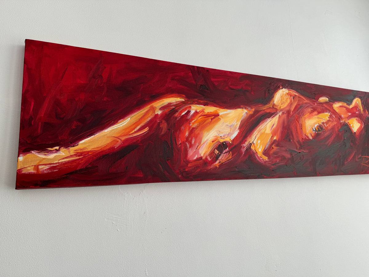 Liberate – original painting by Roberta Heslop – image 8