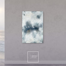 Load image into Gallery viewer, Abstract painting The Rising Calm hanging in light-filled gallery space