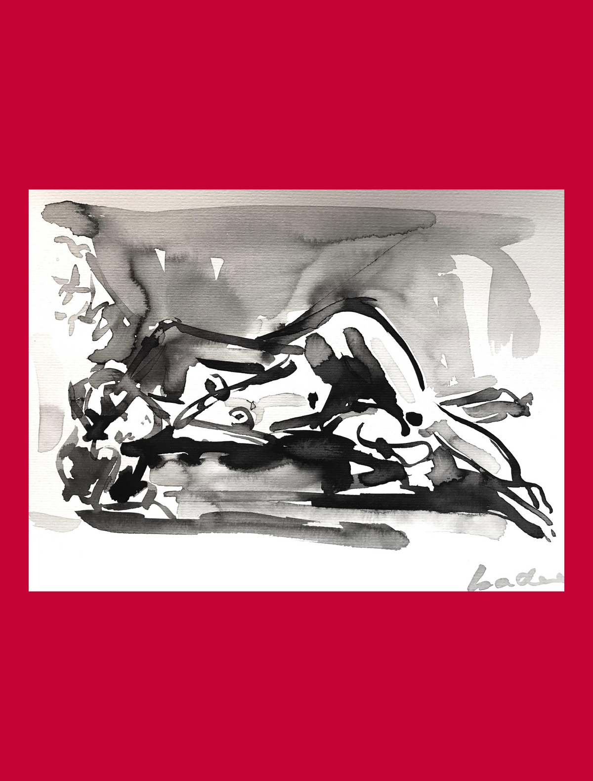 Chaise Longue – original painting by Roberta Heslop – image 2