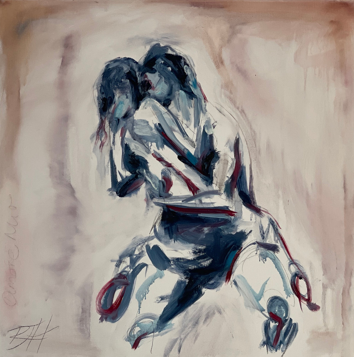 Breathless – original painting by Roberta Heslop – image 8