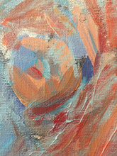 Load image into Gallery viewer, Close up detail of original nude painting