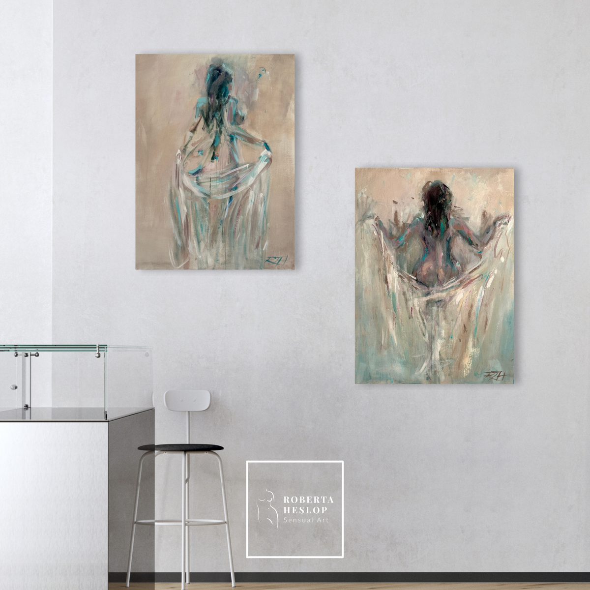 Becoming – original painting by Roberta Heslop – image 14
