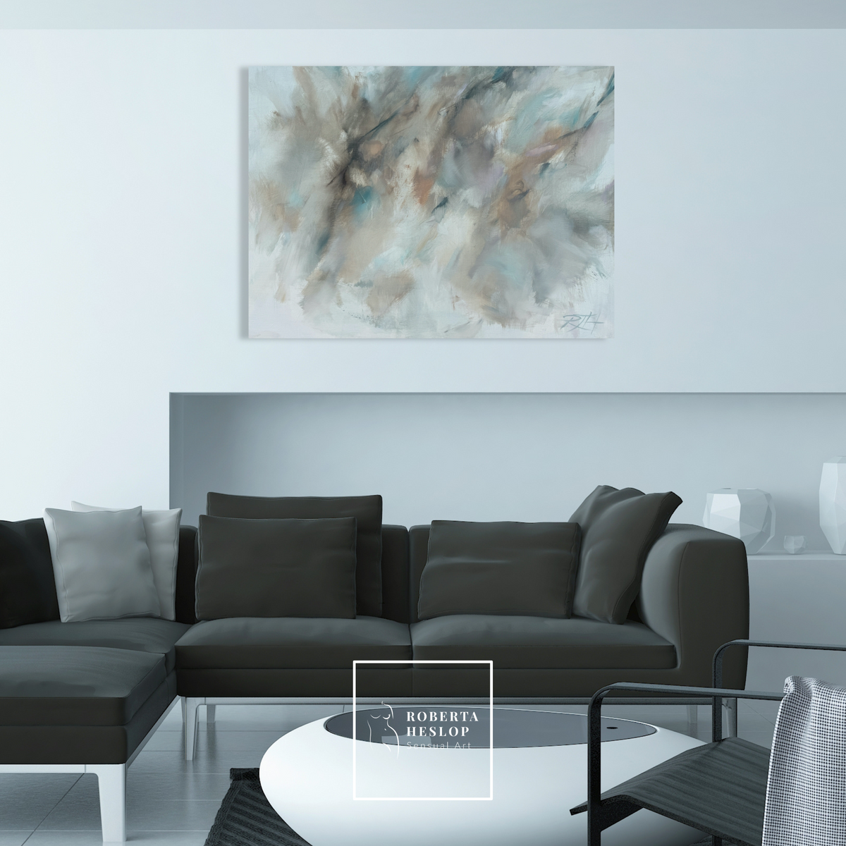 Gentle Drift – original painting by Roberta Heslop – image 3
