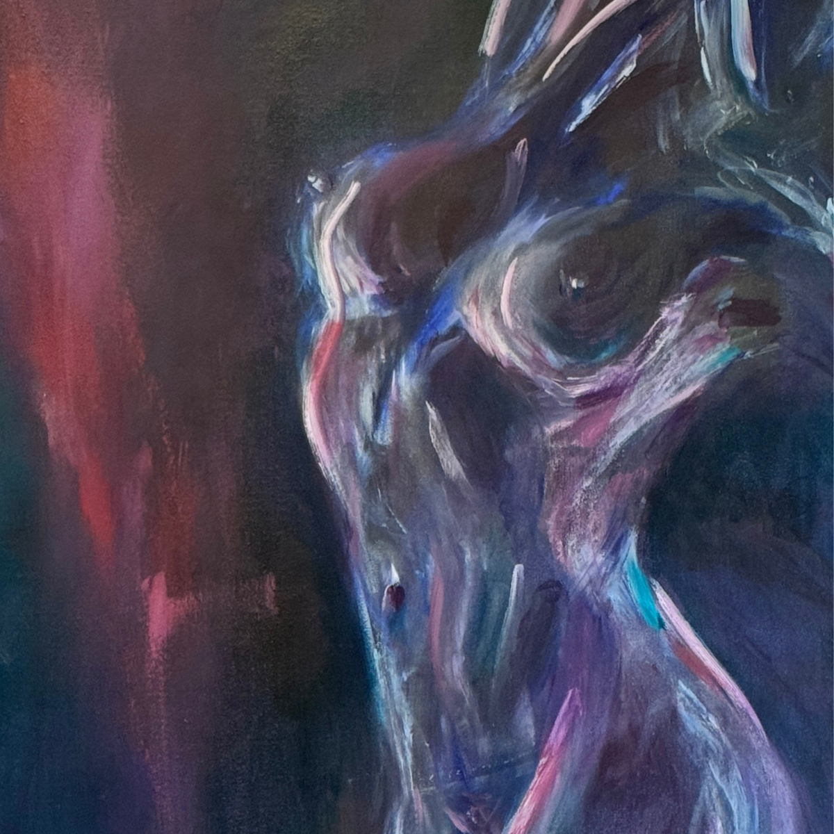 Athena – original painting by Roberta Heslop – image 3
