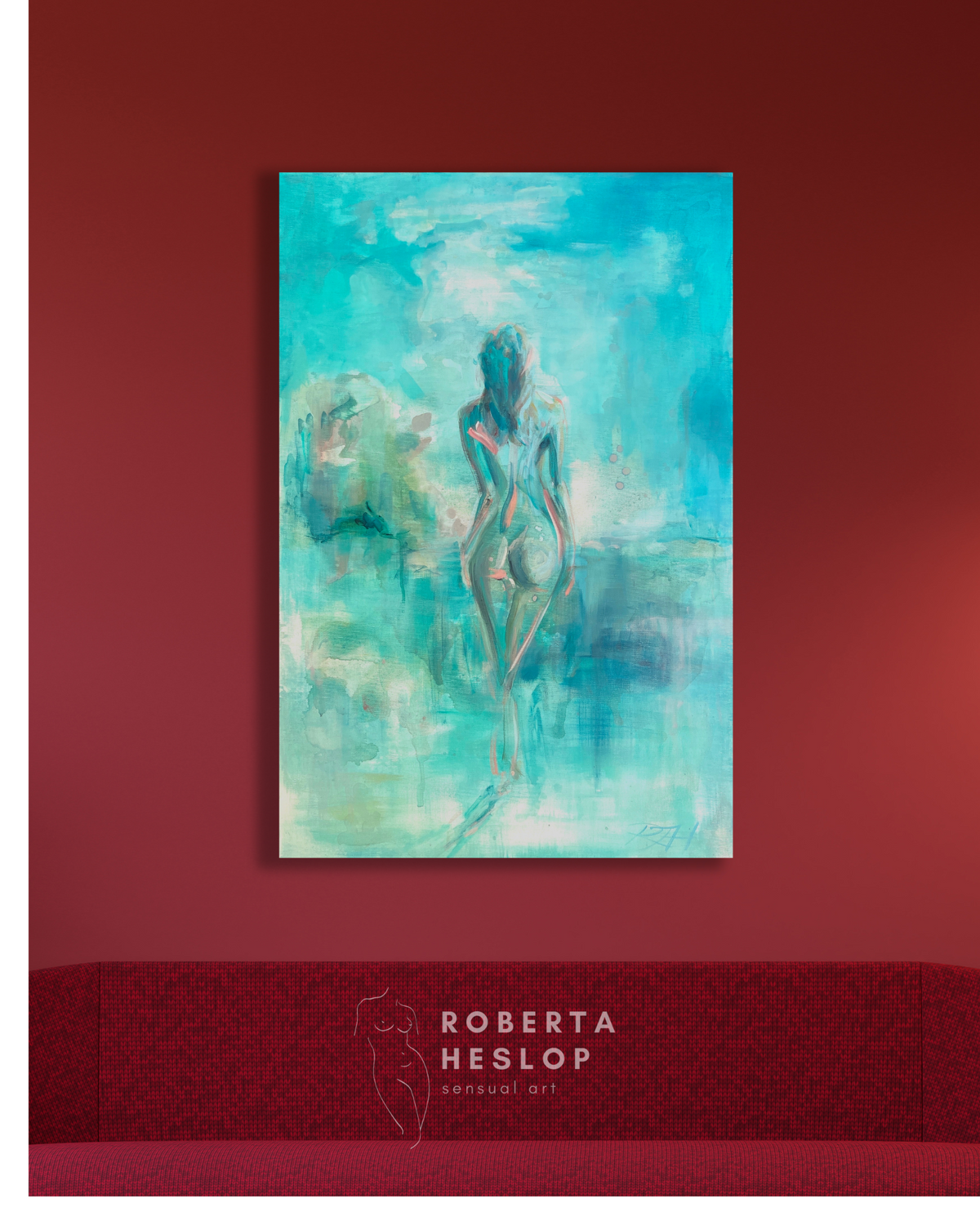 Self-Actualisation – original painting by Roberta Heslop – image 2
