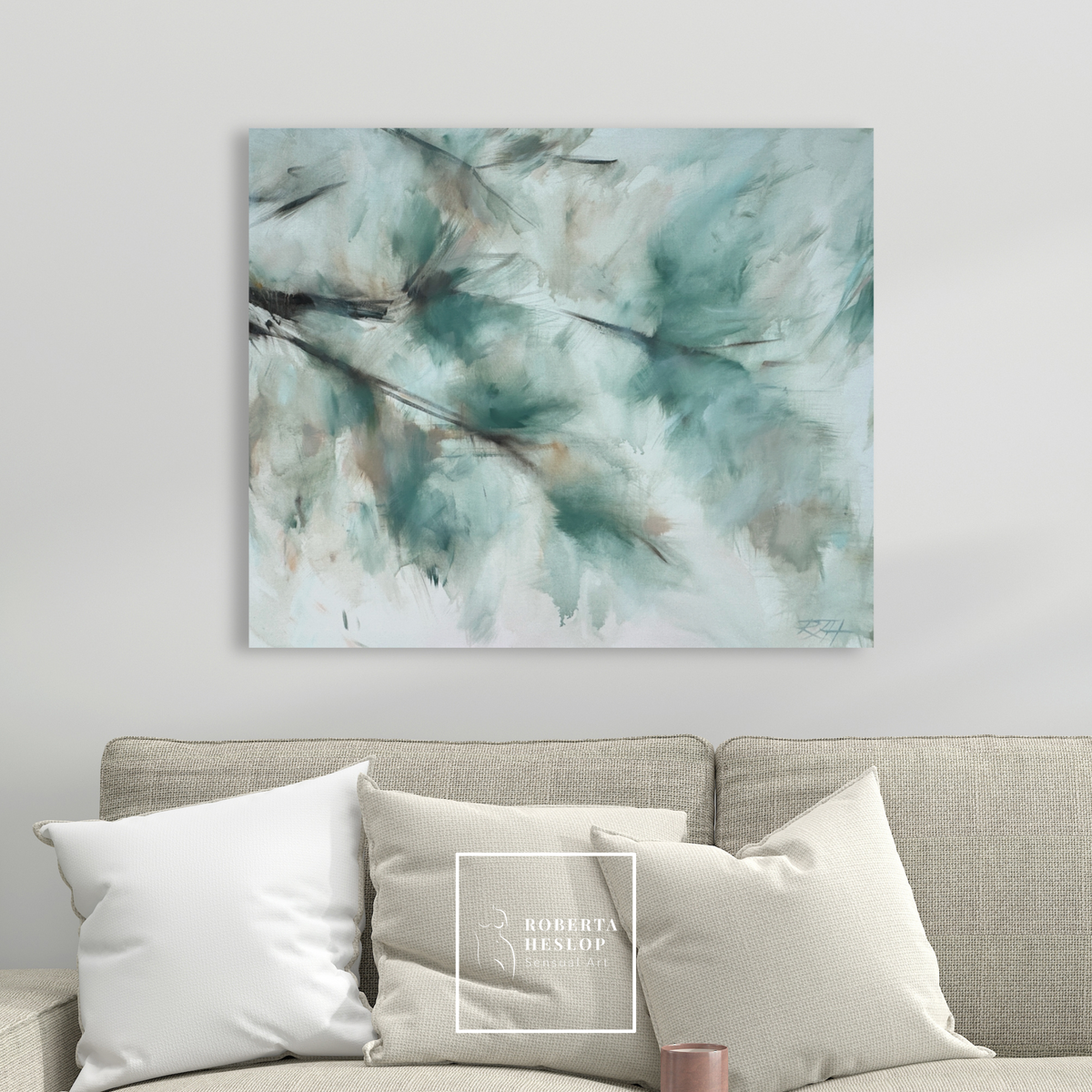 Windswept whispers – original painting by Roberta Heslop – image 2
