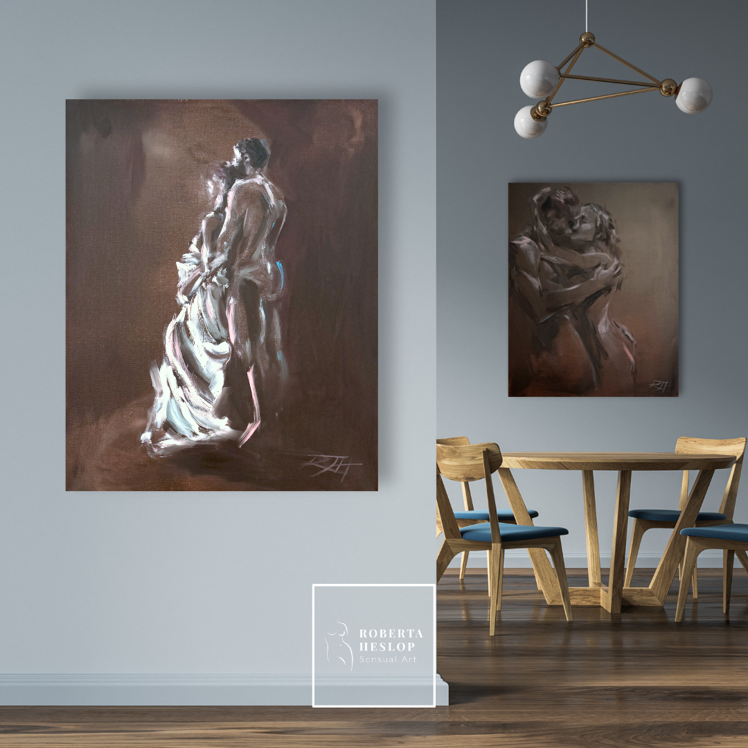 Kindred spirits – original painting by Roberta Heslop – image 5
