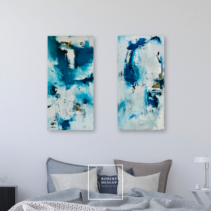 South of Silence I & II - Diptych