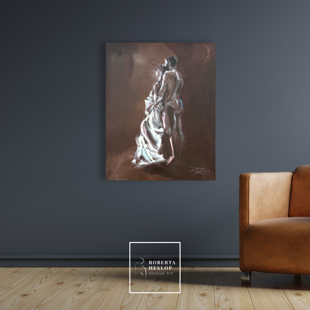 Kindred spirits – original painting by Roberta Heslop – image 2
