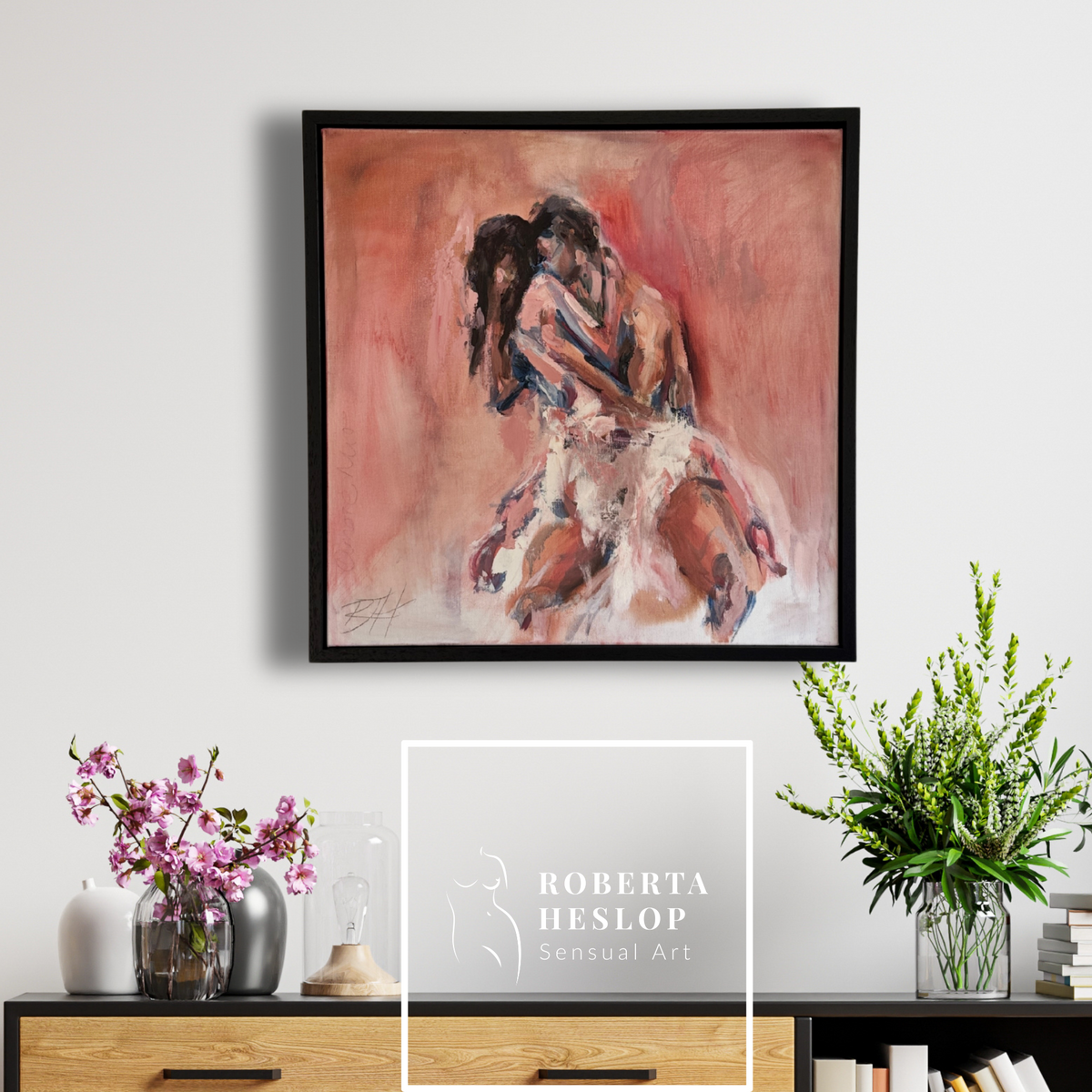 Breathless – original painting by Roberta Heslop – image 6
