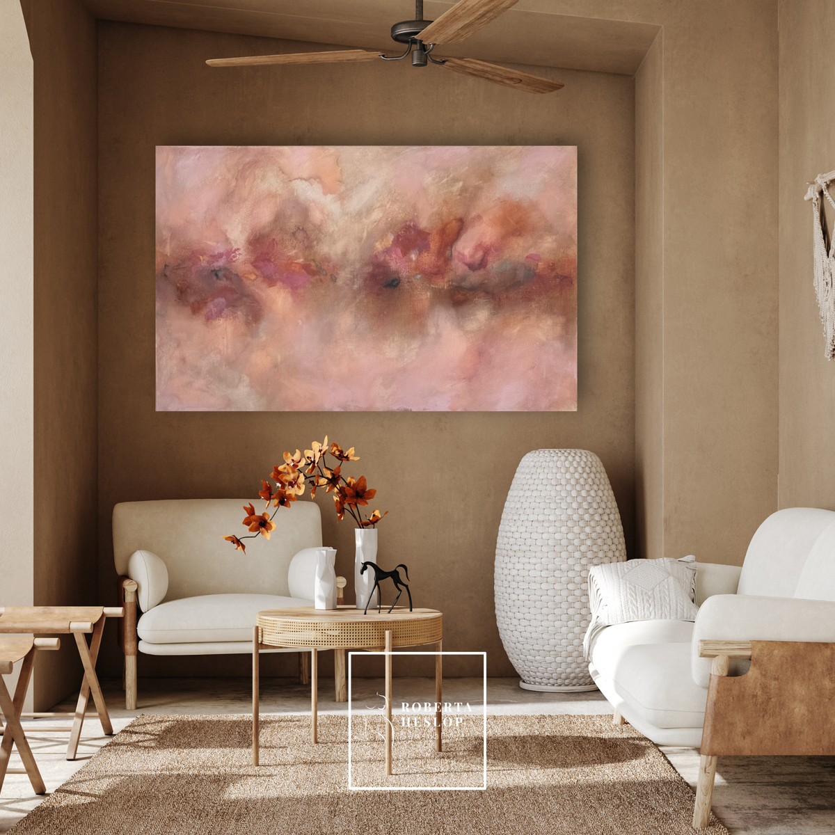 Where I begin – original painting by Roberta Heslop – image 2
