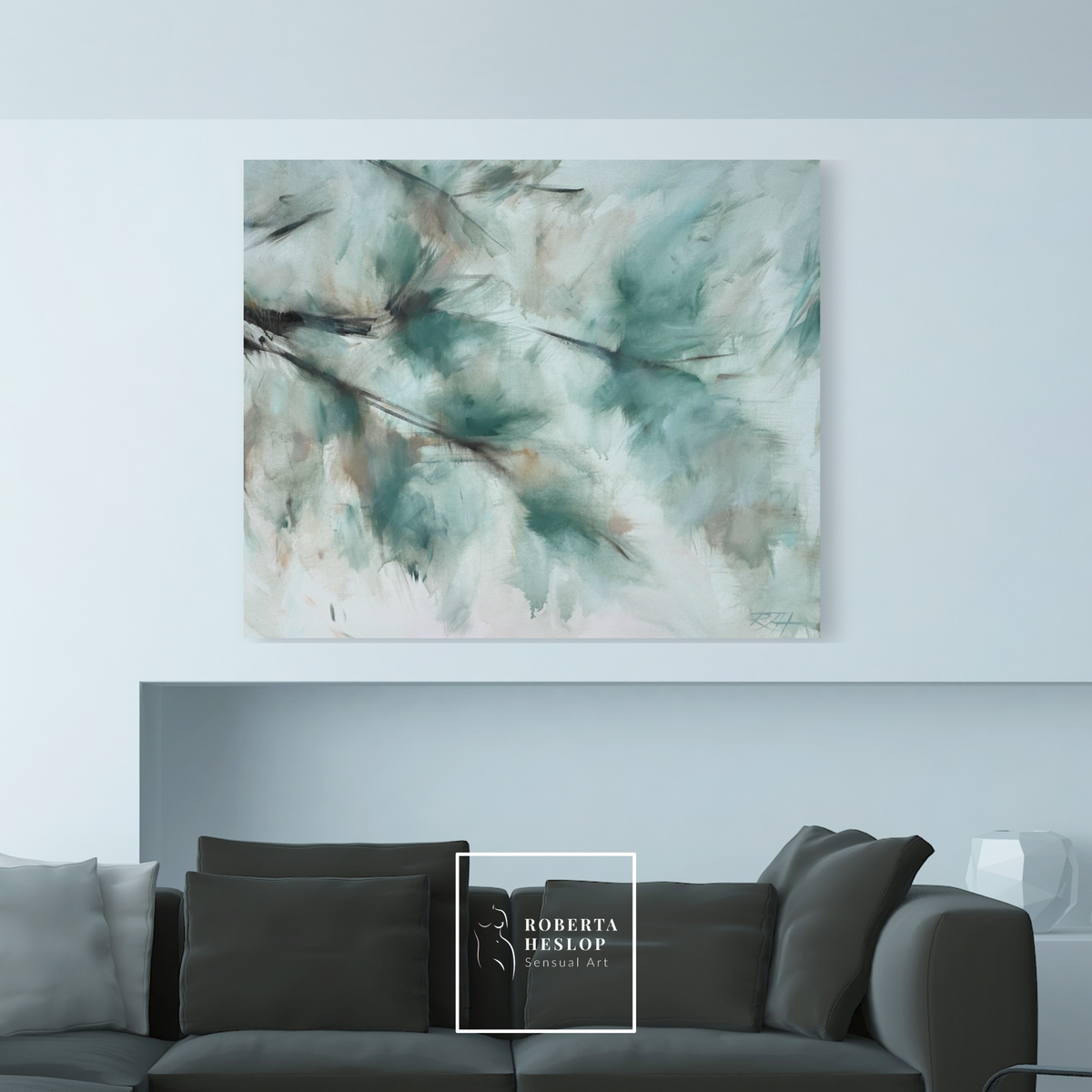 Windswept whispers – original painting by Roberta Heslop – image 3
