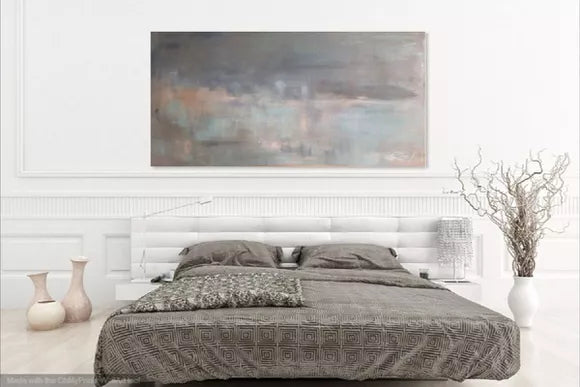 Dreamy beach – original painting by Roberta Heslop – image 2
