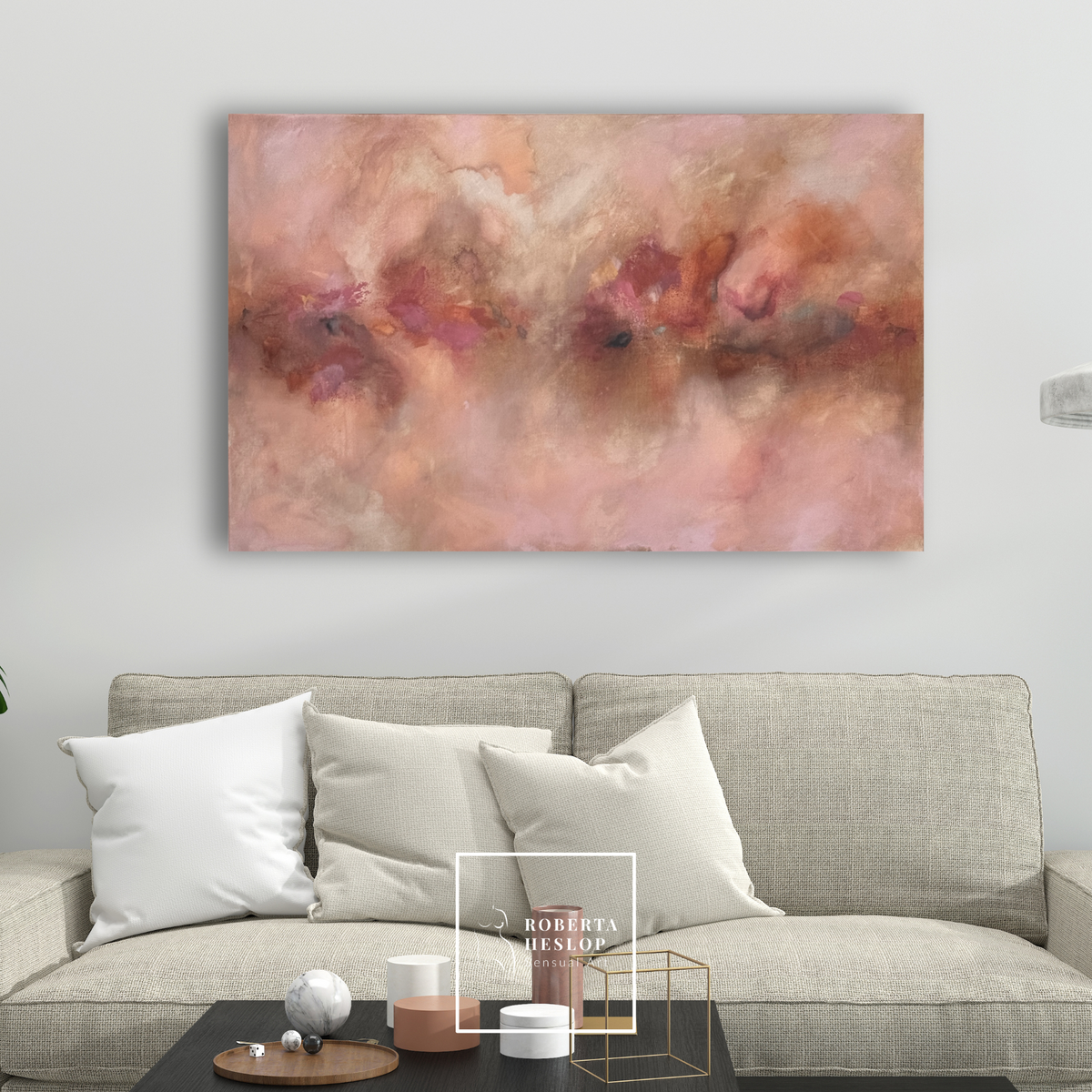 Where I begin – original painting by Roberta Heslop – image 3
