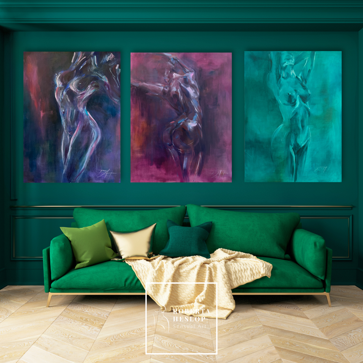 Celestia – original painting by Roberta Heslop – image 13
