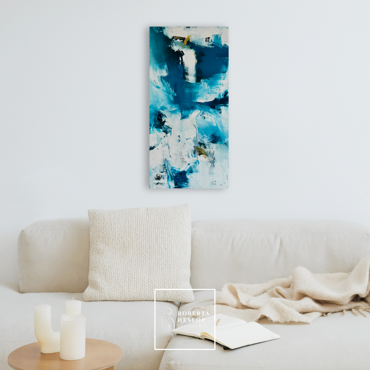South of Silence I – original painting by Roberta Heslop – image 2
