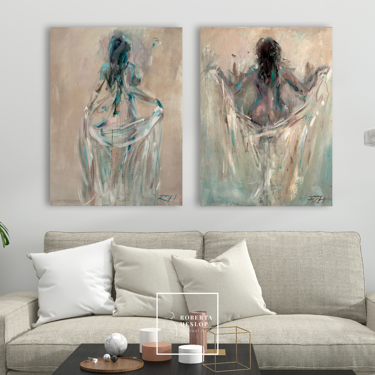 Becoming – original painting by Roberta Heslop – image 15
