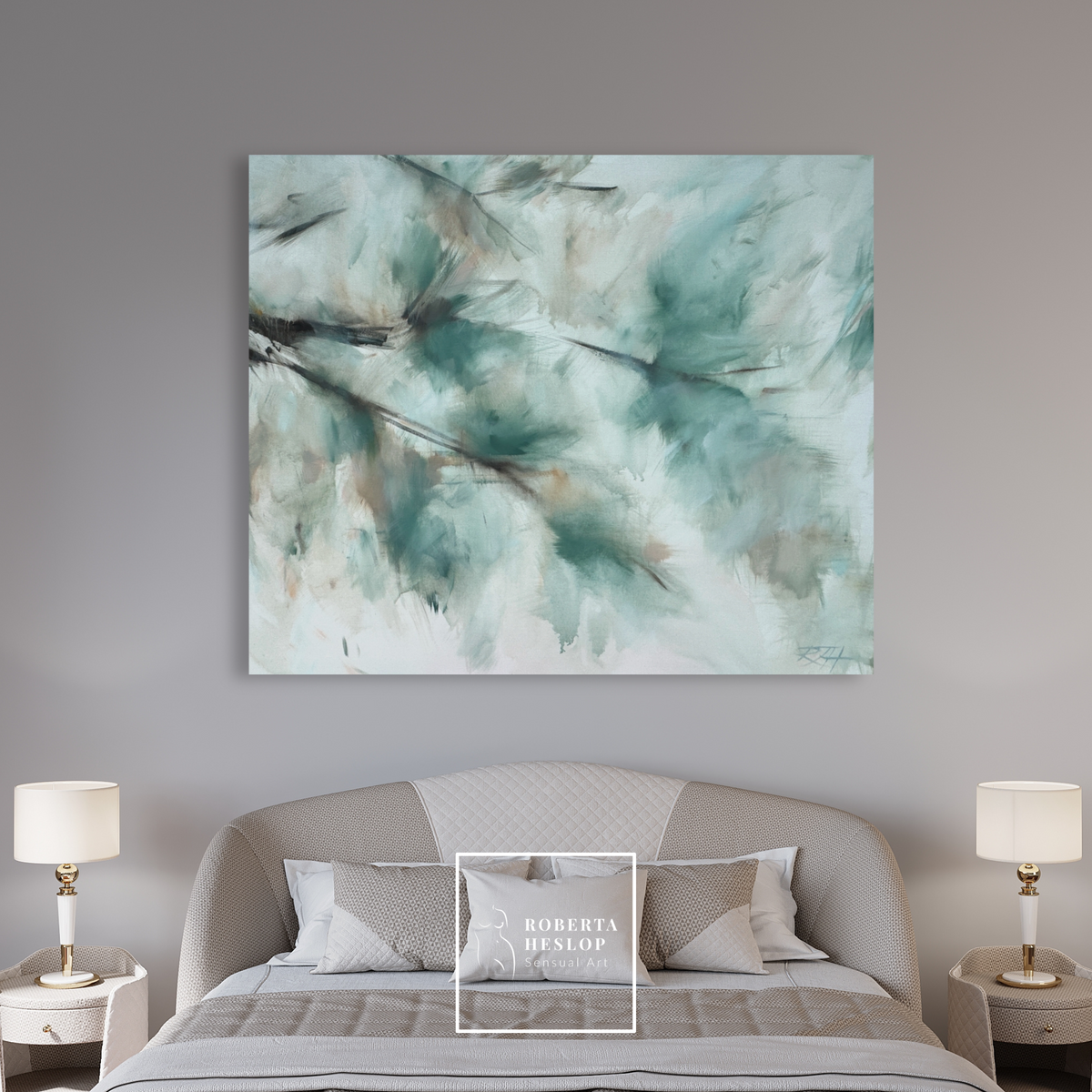 Windswept whispers – original painting by Roberta Heslop – image 5
