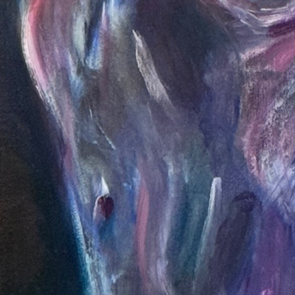 Athena limited edition giclee print detail Canson Infinity Aquarelle Rag Roberta Heslop