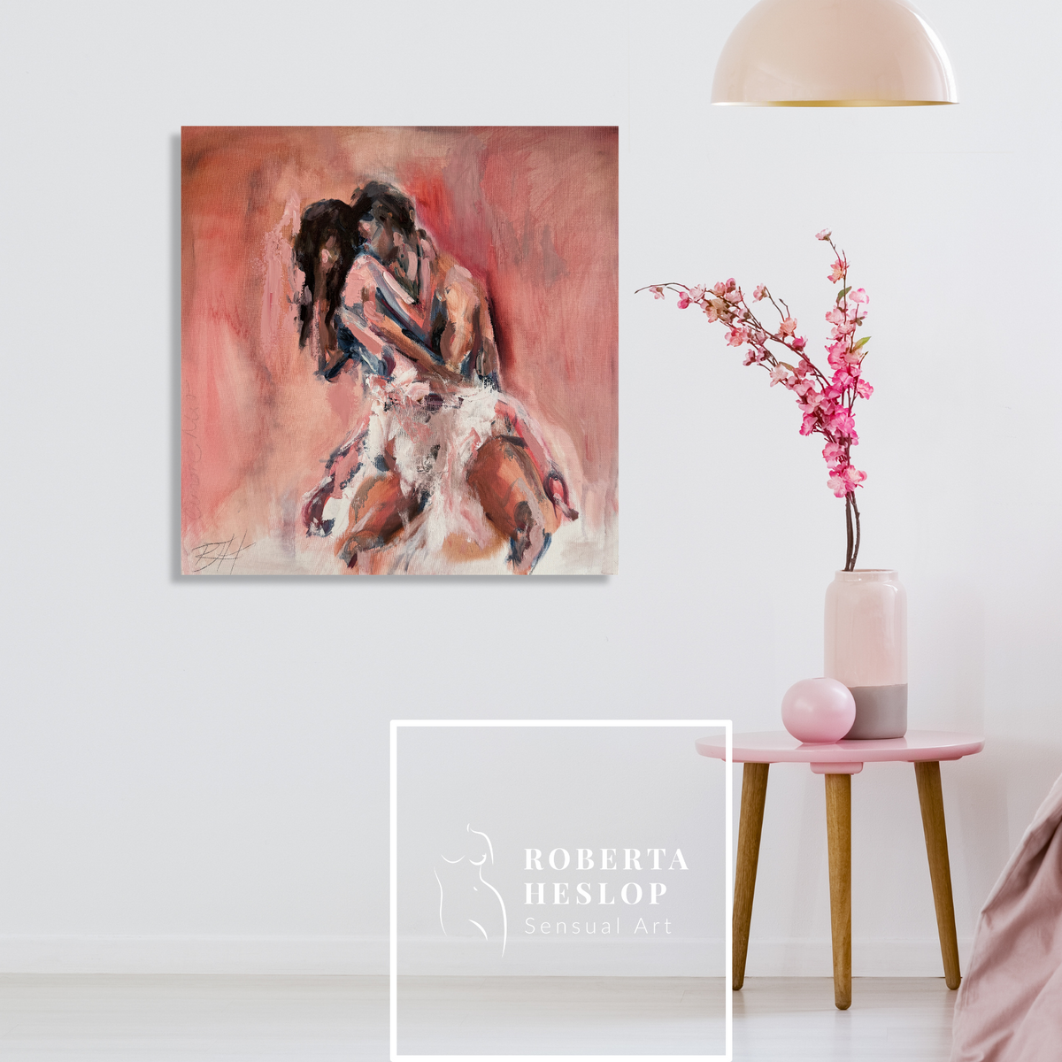 Breathless – original painting by Roberta Heslop – image 2
