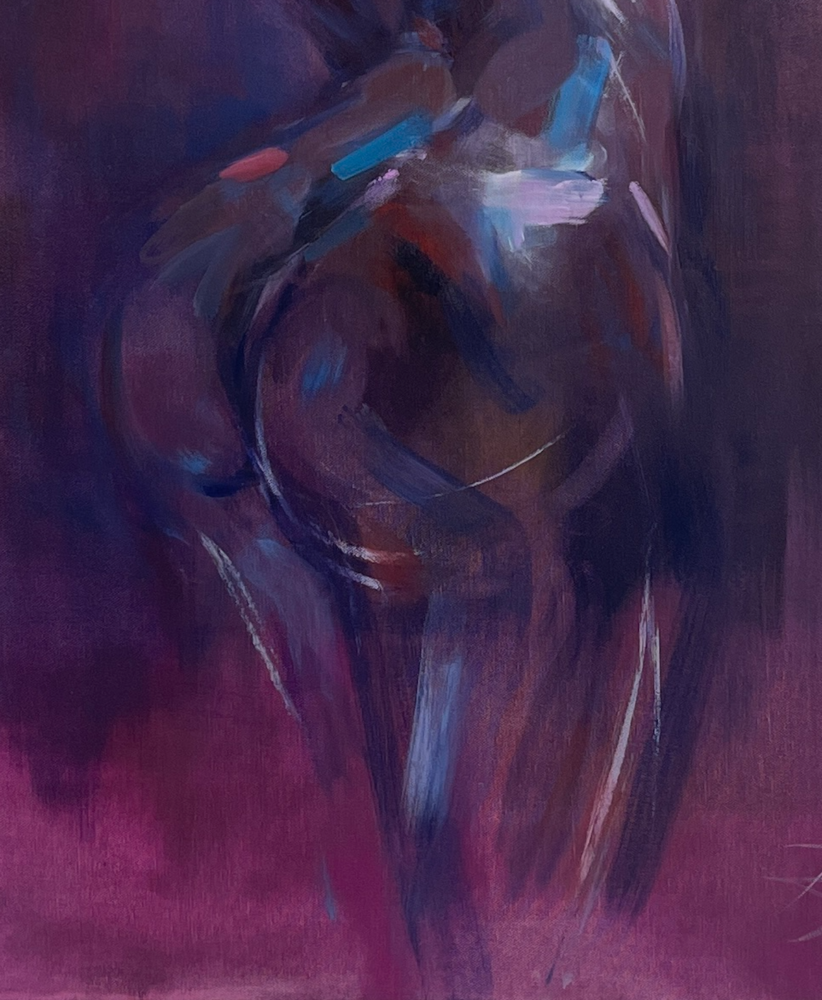 Celestia limited edition giclee print detail Canson Infinity Aquarelle Rag Roberta Heslop