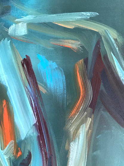 Come to Me limited edition giclee print close up detail Canson Infinity Aquarelle Rag Roberta Heslop