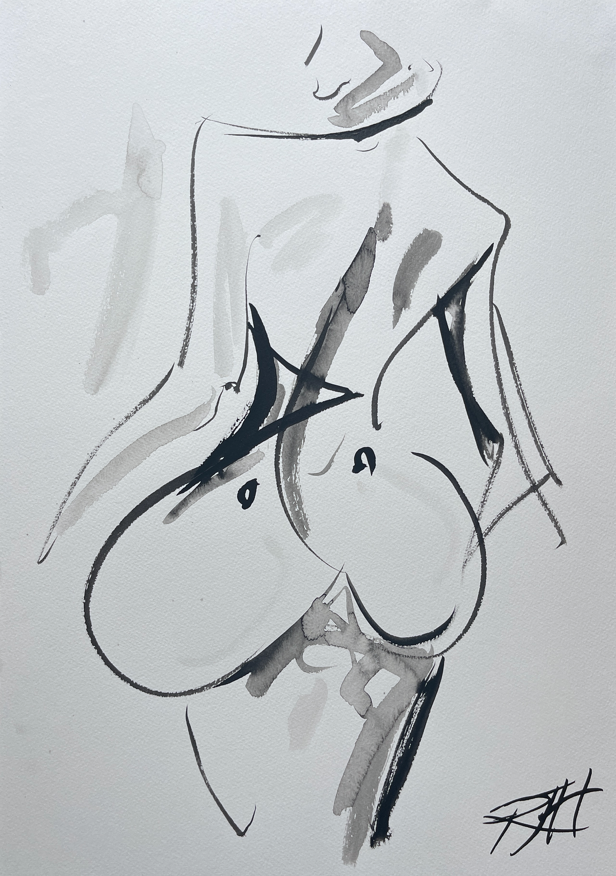 Confidence – original painting by Roberta Heslop
