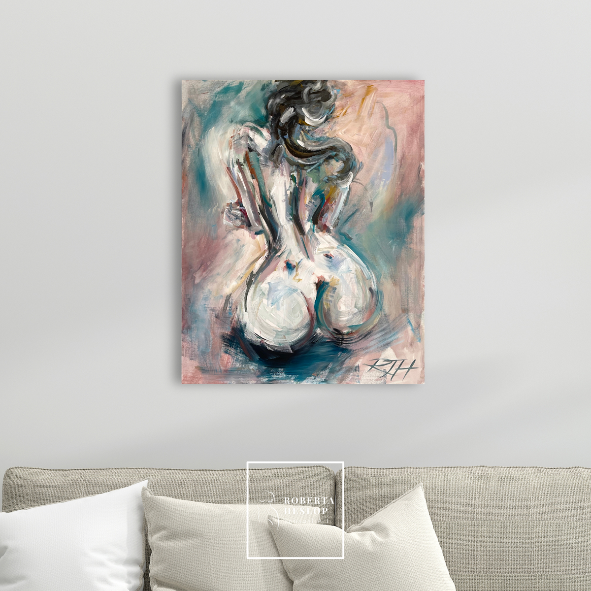 Close to you – original painting by Roberta Heslop – image 2
