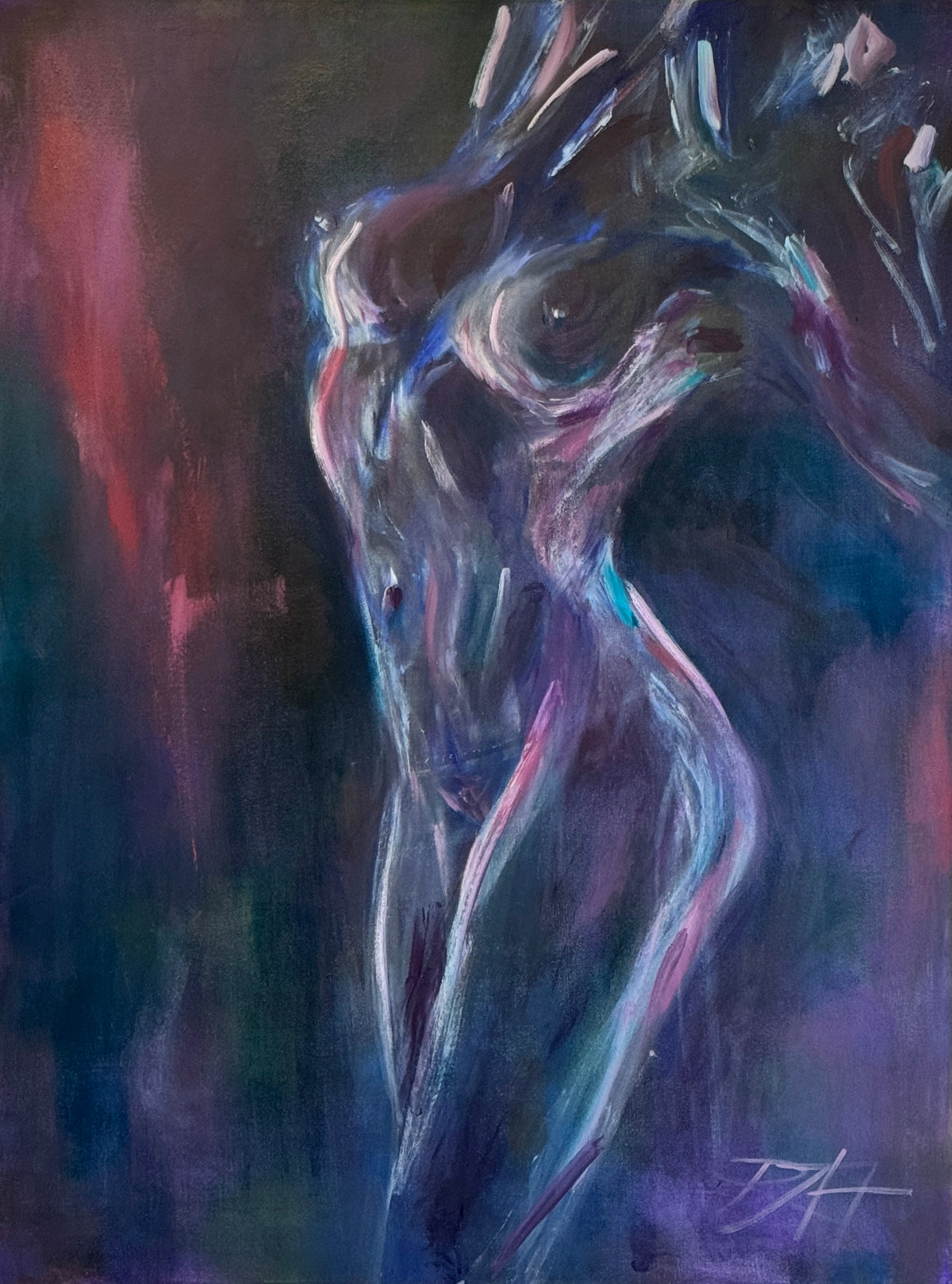 Athena – original painting by Roberta Heslop
