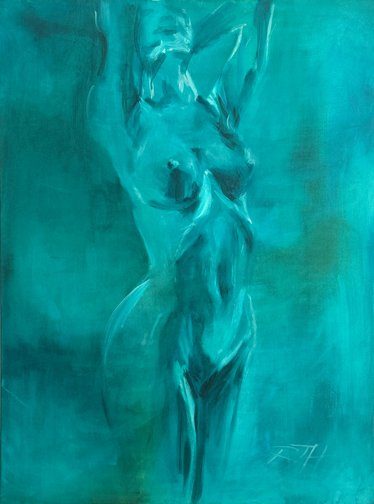 
Persephone limited edition giclee print Canson Infinity Aquarelle Rag Roberta Heslop
