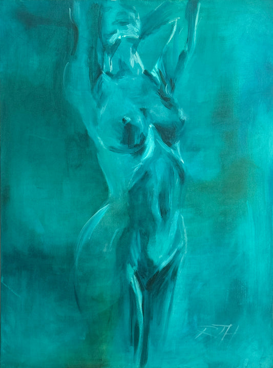 
Persephone limited edition giclee print Canson Infinity Aquarelle Rag Roberta Heslop