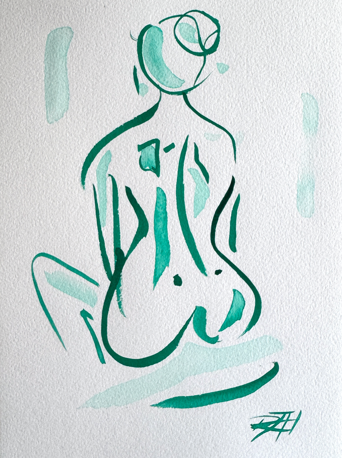 Josie – original painting by Roberta Heslop
