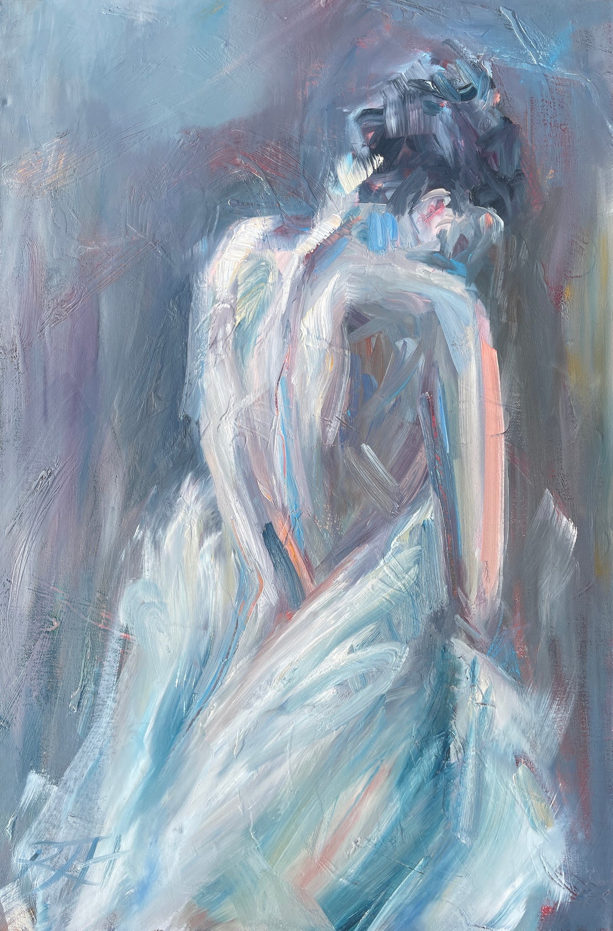Soft hues, Quiet moments – original painting by Roberta Heslop
