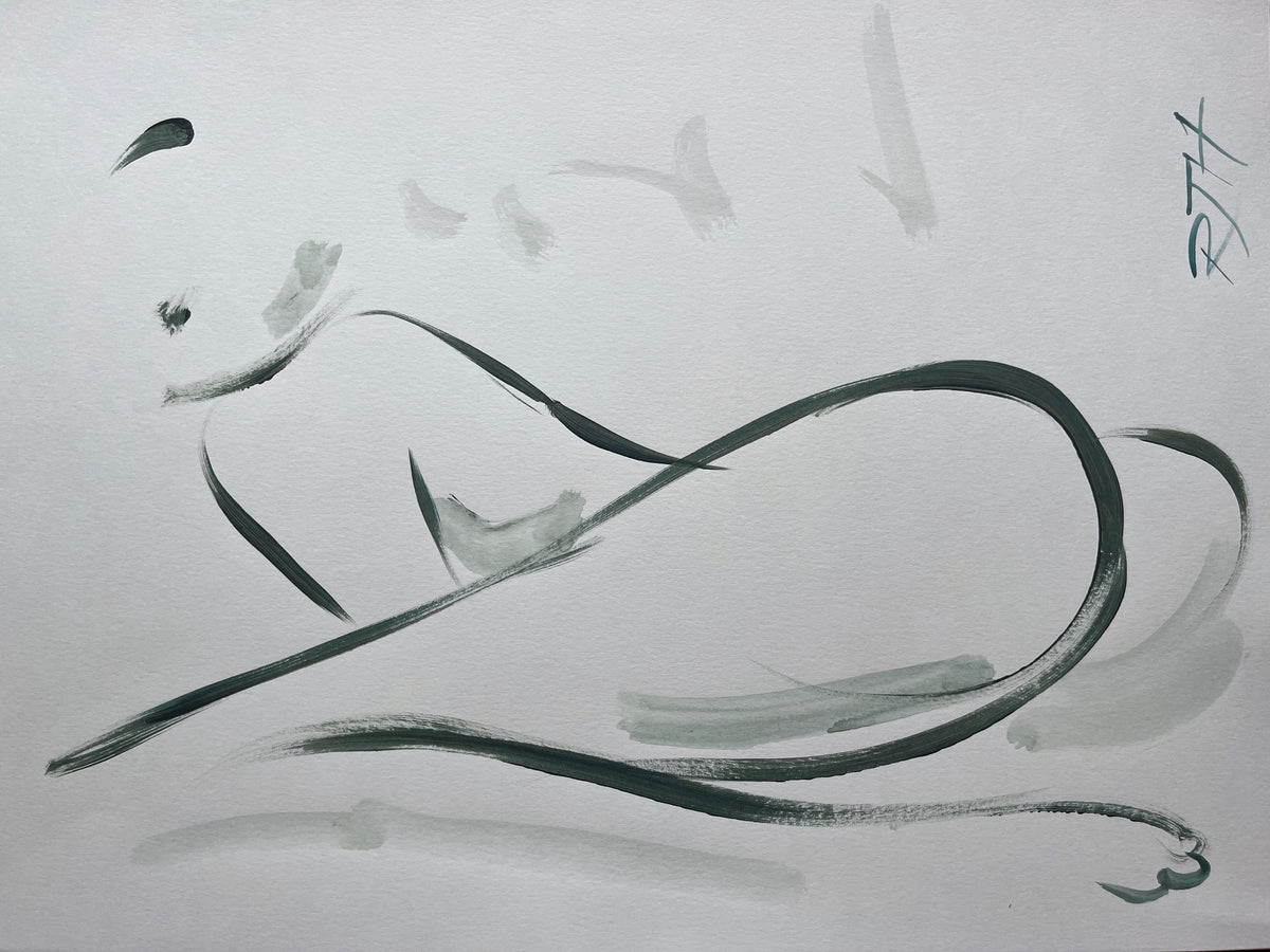 Intimately sensual – original painting by Roberta Heslop
