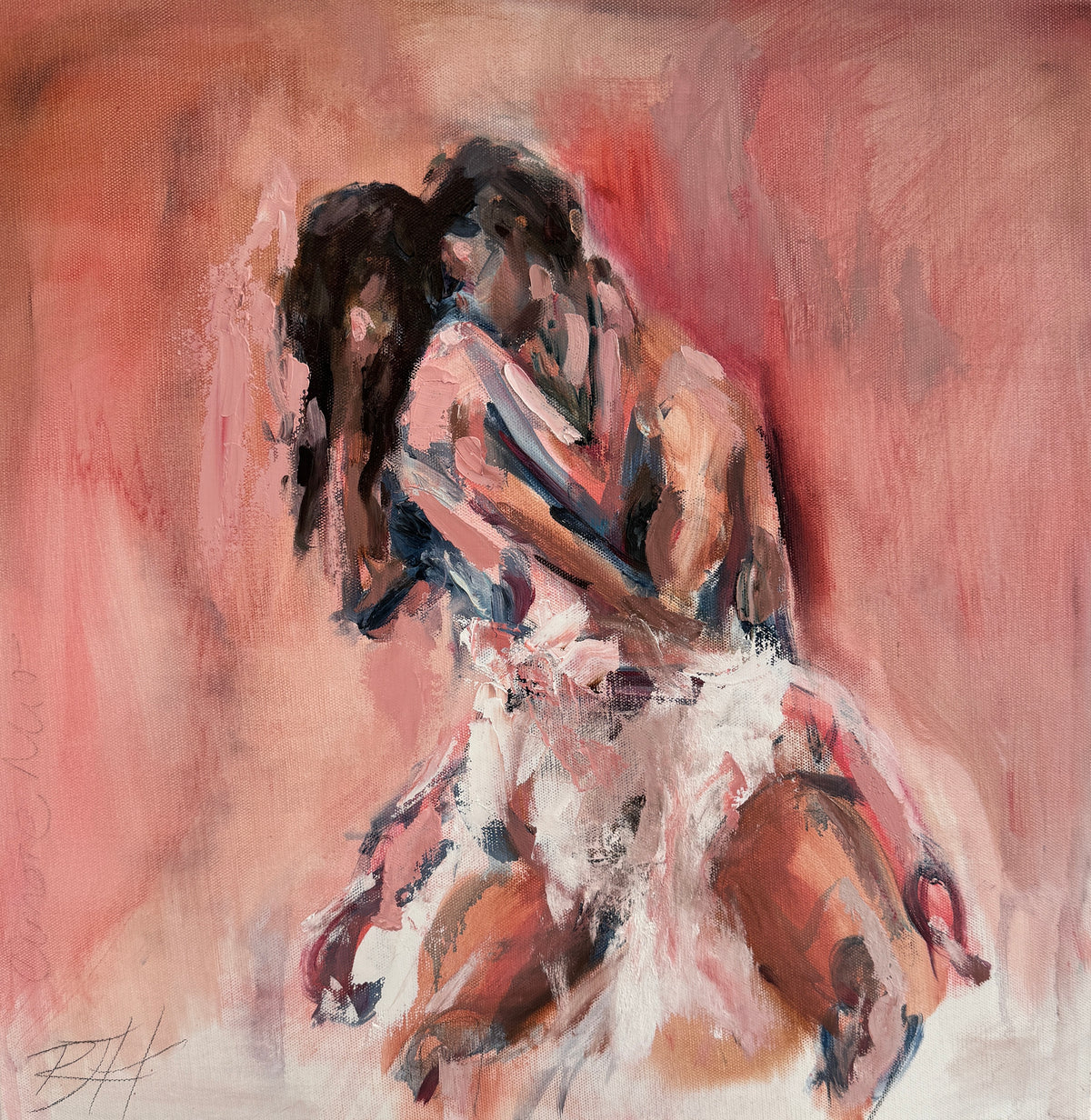 Breathless – original painting by Roberta Heslop
