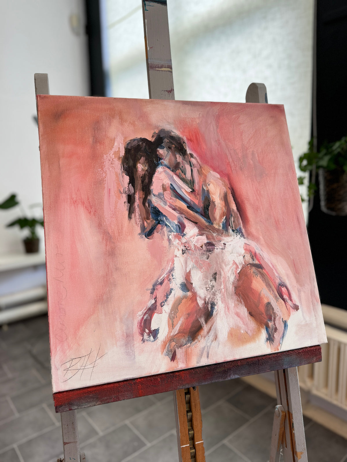 Breathless – original painting by Roberta Heslop – image 7
