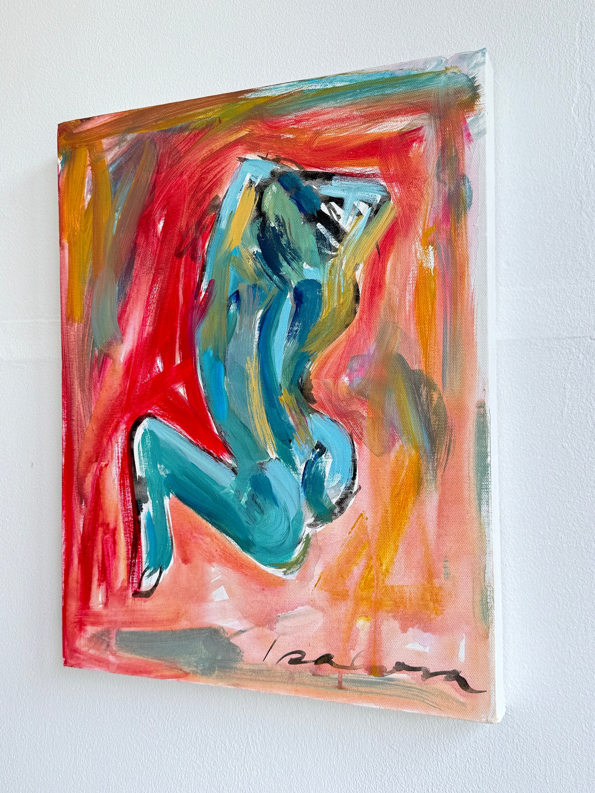 Be Yourself – original painting by Roberta Heslop – image 6
