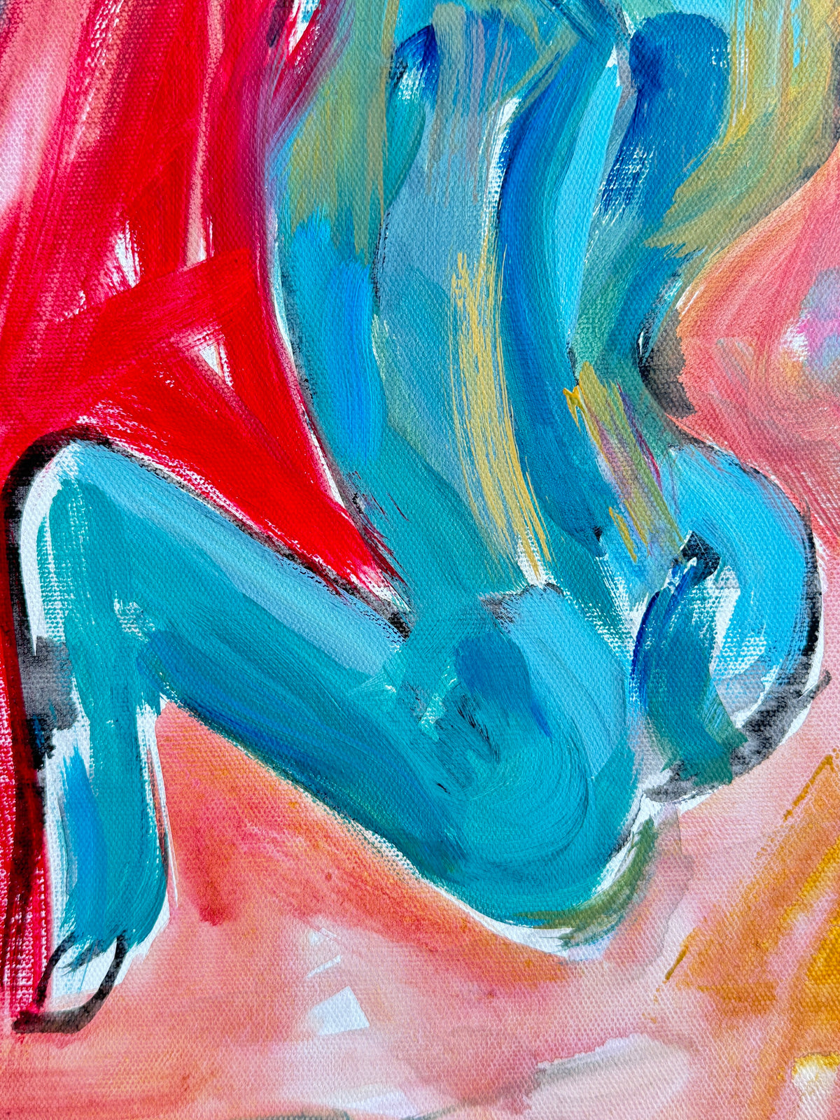Be Yourself – original painting by Roberta Heslop – image 7
