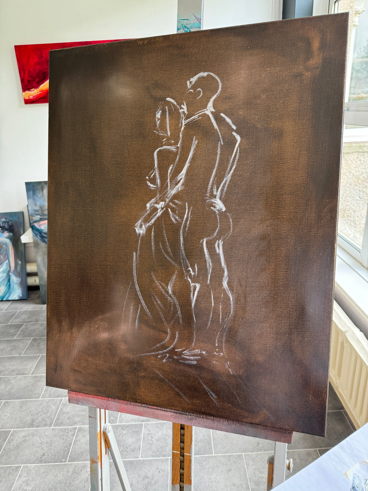 Kindred spirits – original painting by Roberta Heslop – image 10
