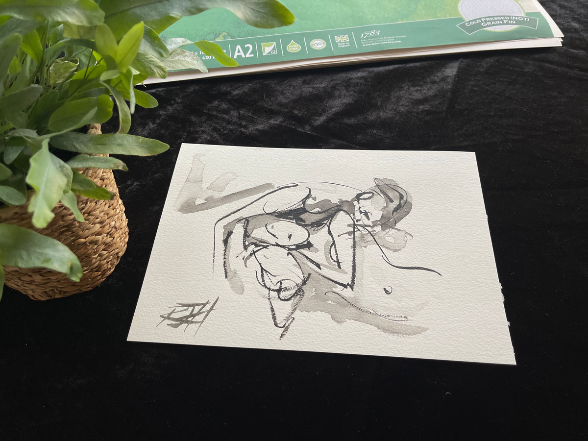 Night in – original painting by Roberta Heslop – image 2
