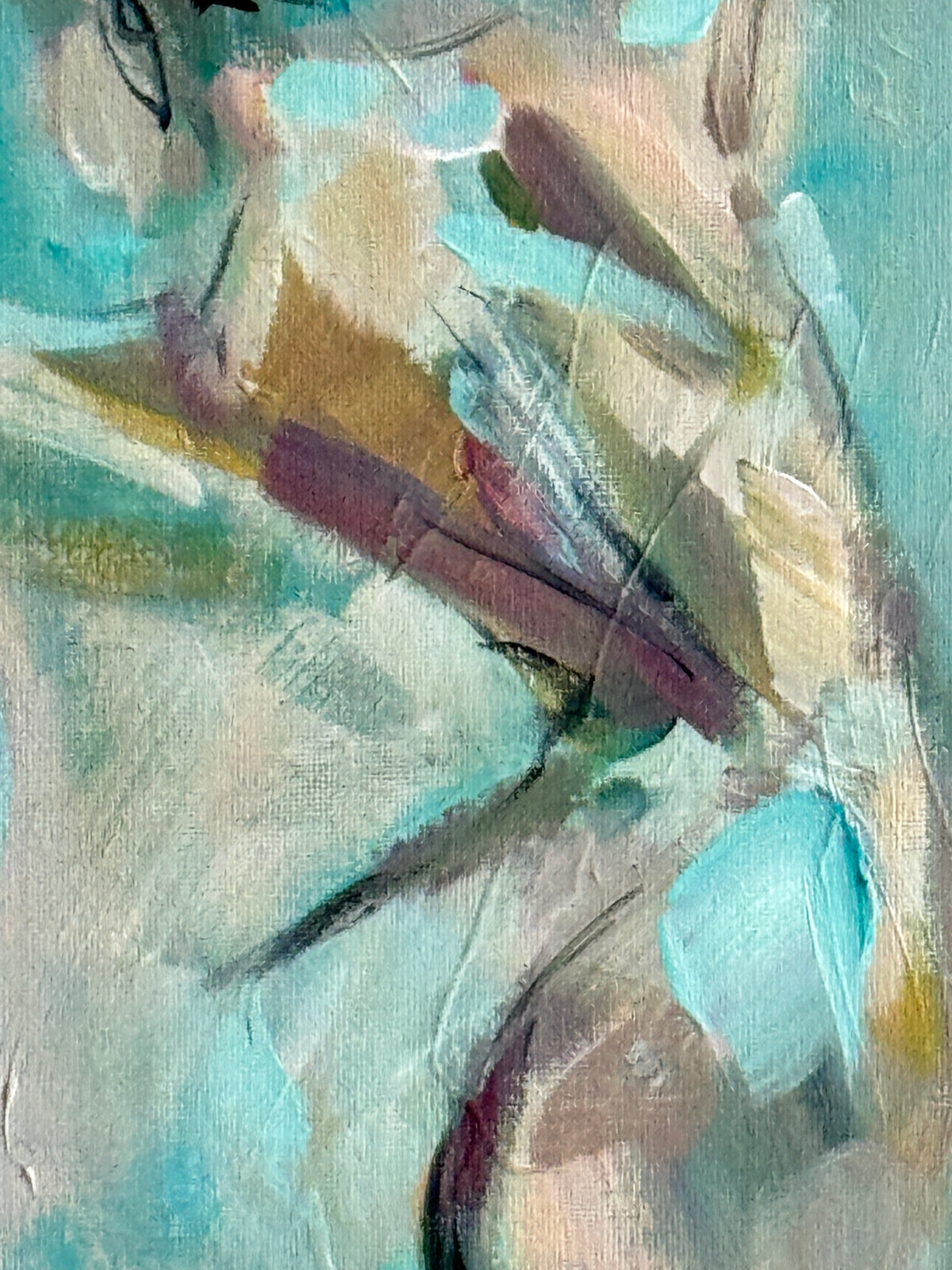 Nude IV – original painting by Roberta Heslop – image 3
