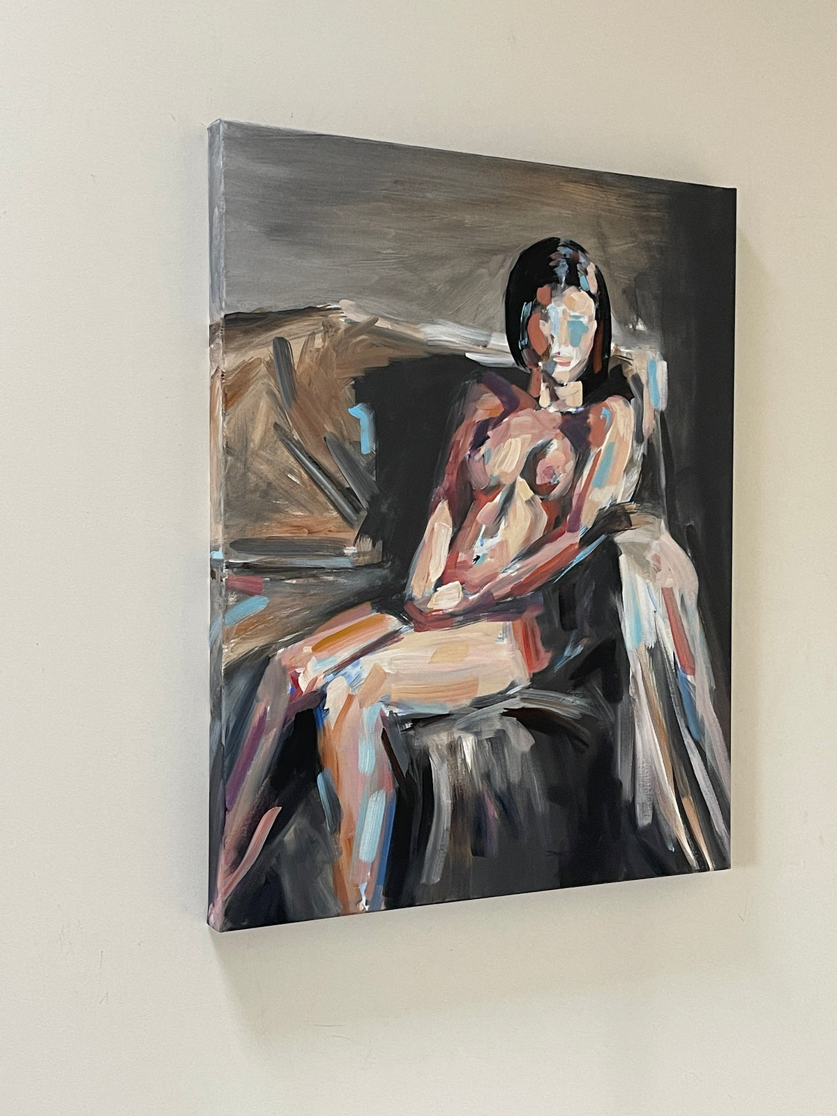 Captivated – original painting by Roberta Heslop – image 9

