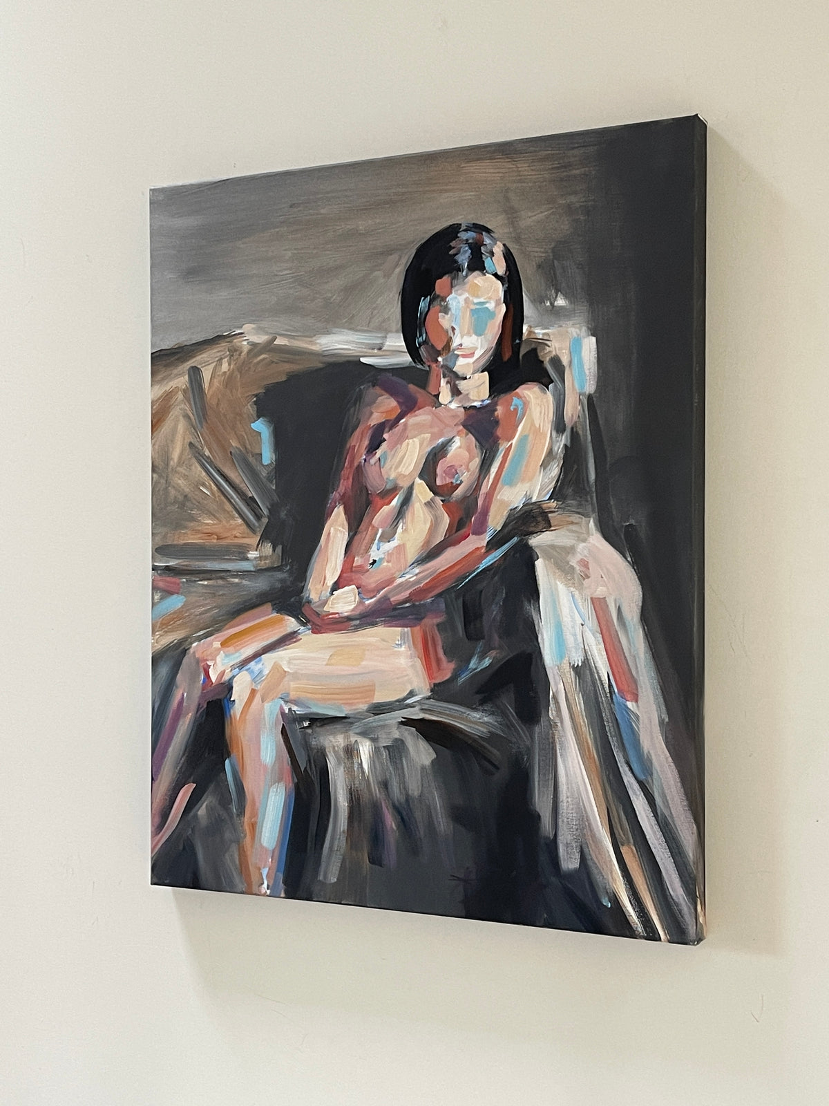 Captivated – original painting by Roberta Heslop – image 8
