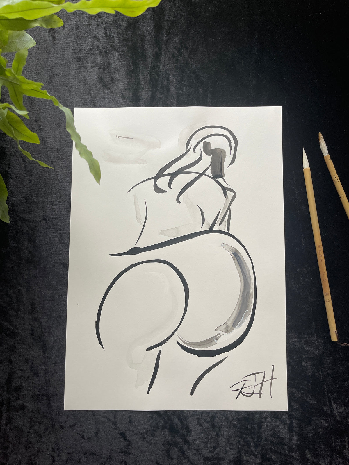 Sassy II – original painting by Roberta Heslop – image 2
