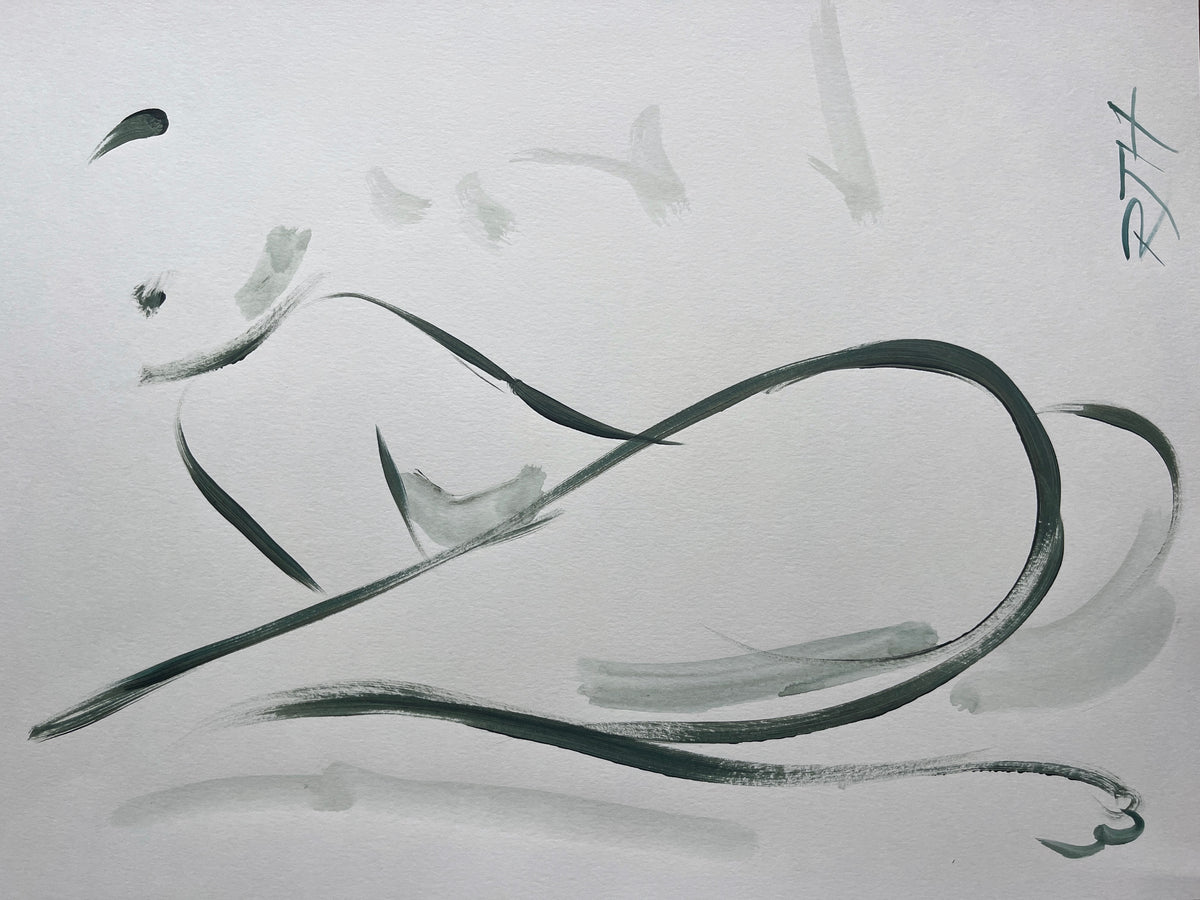 Intimately sensual – original painting by Roberta Heslop – image 6
