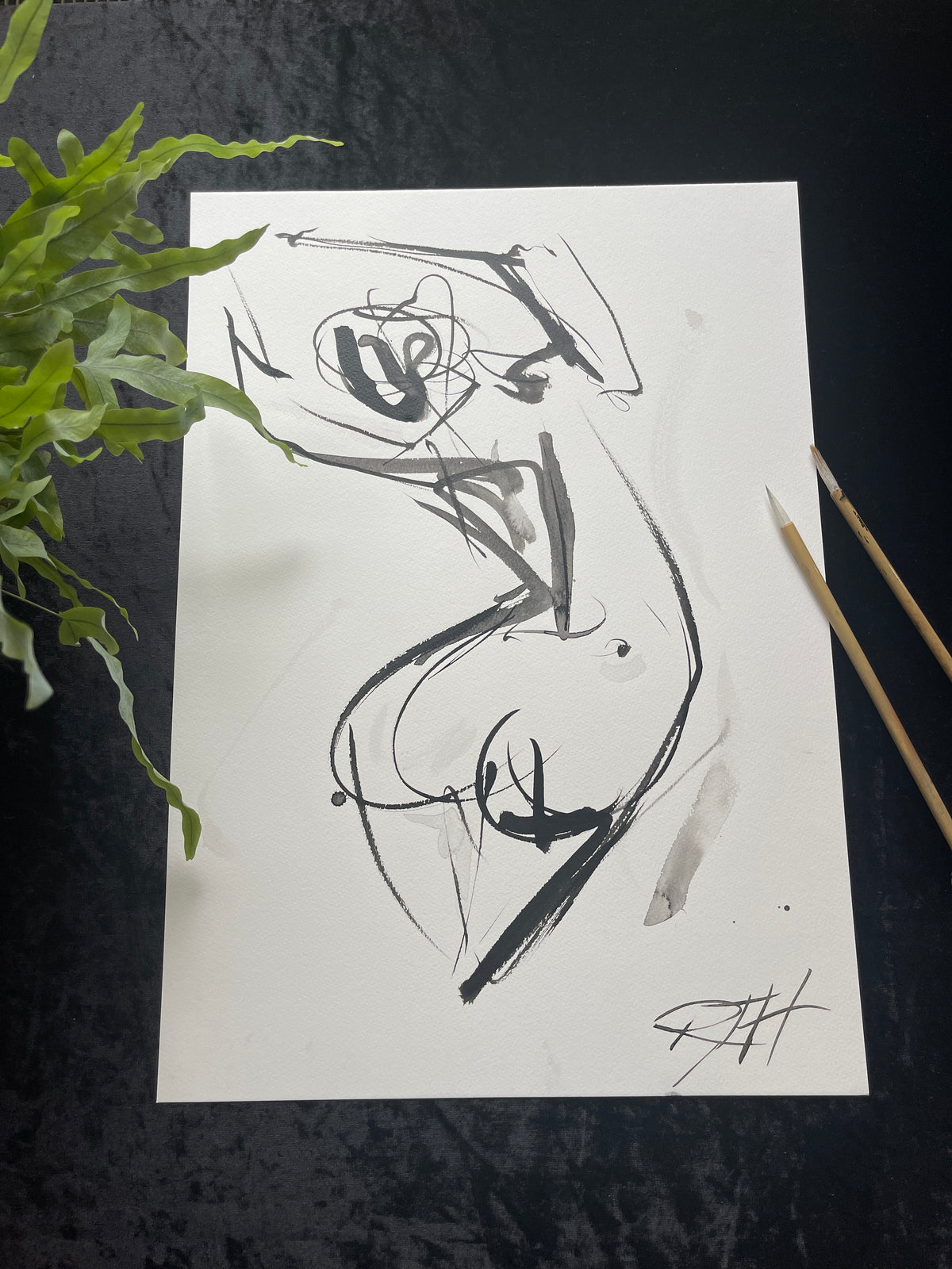 Elegance – original painting by Roberta Heslop – image 2
