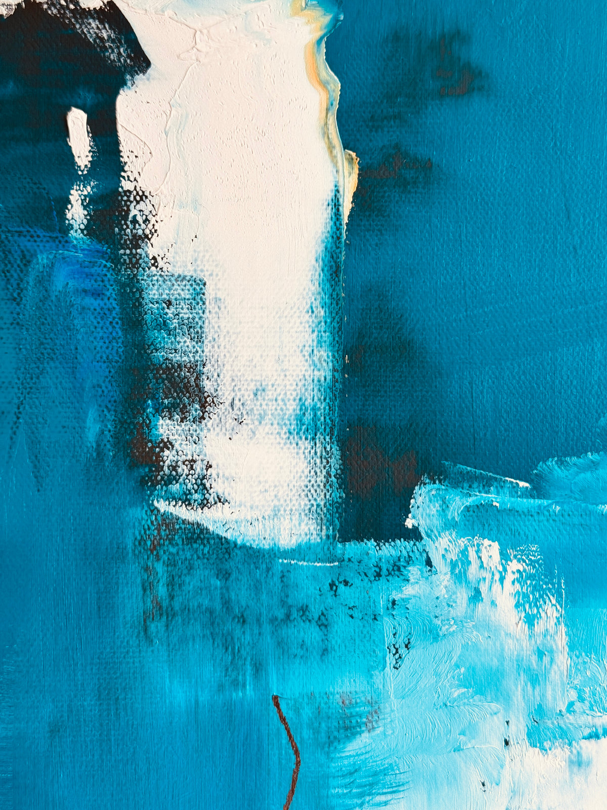 South of Silence I – original painting by Roberta Heslop – image 11
