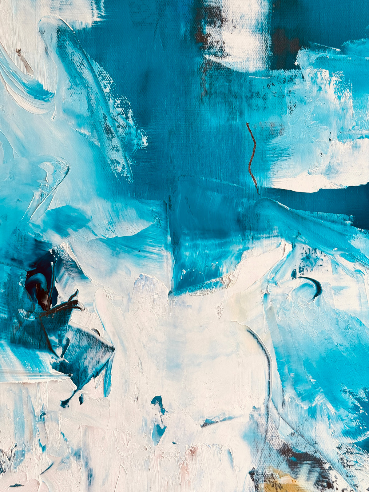 South of Silence I – original painting by Roberta Heslop – image 4
