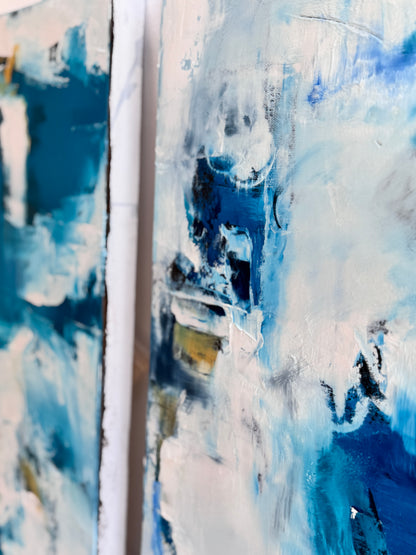 South of Silence I & II - Diptych