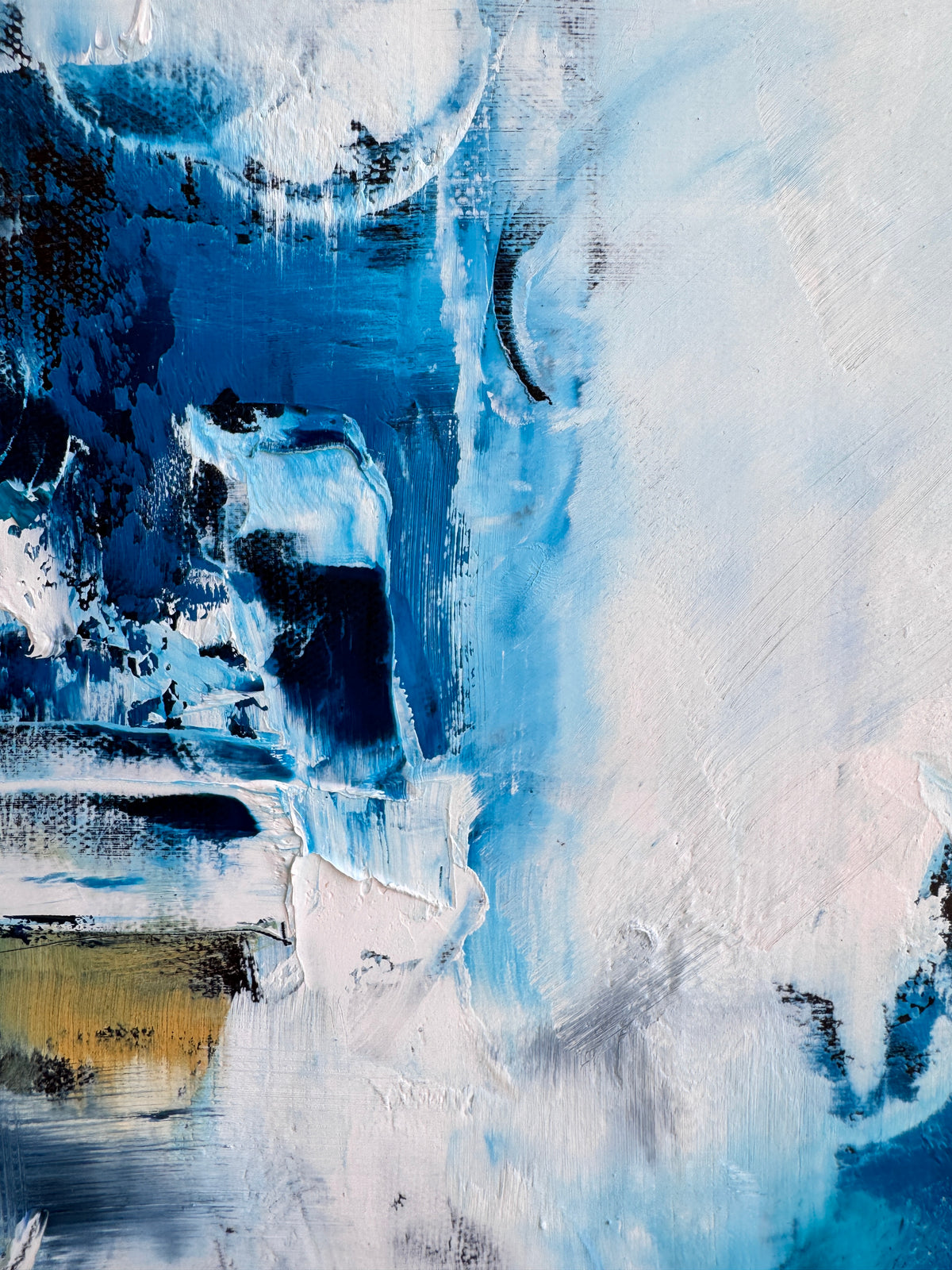 South of Silence I – original painting by Roberta Heslop – image 7
